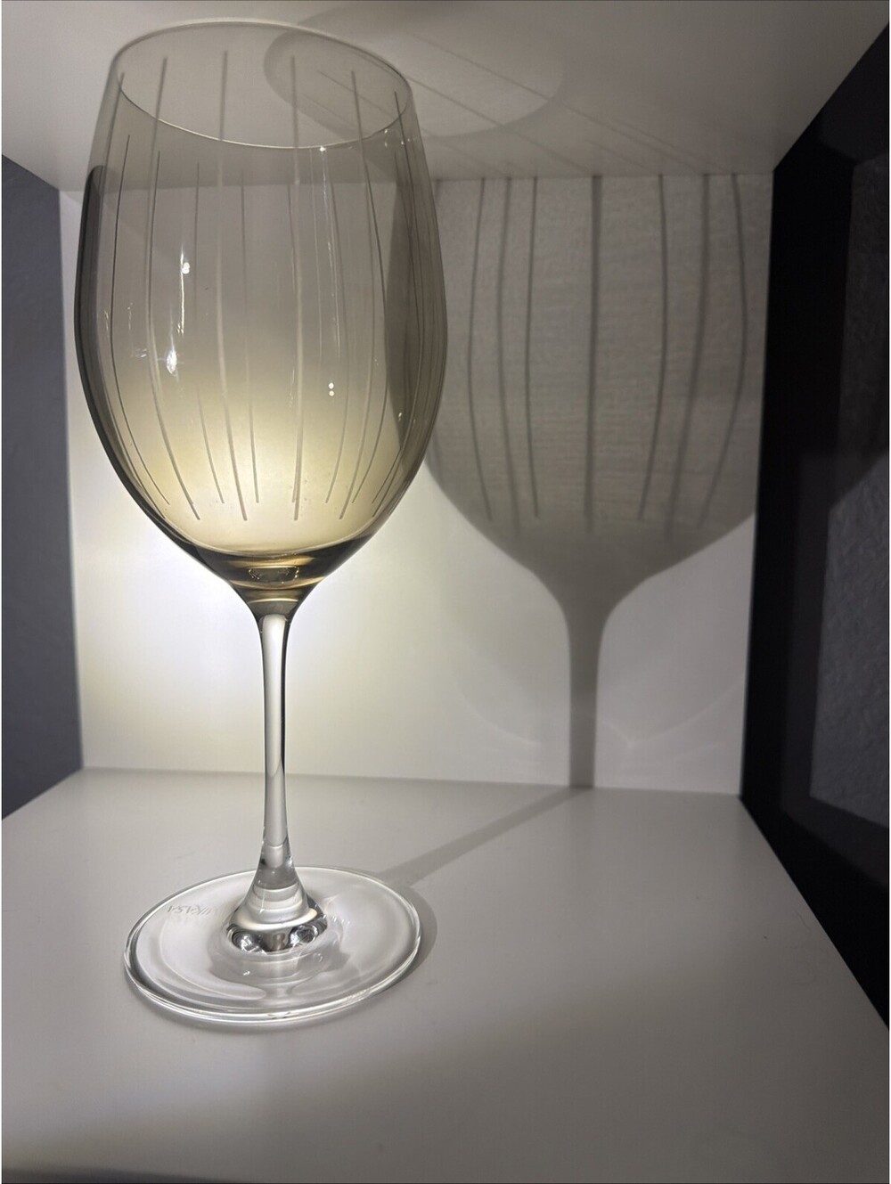 Cheers Mikasa Rare 1 WATER WINE GOBLET Etched Vertical Replacement